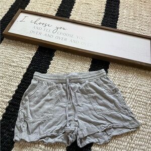 O’neill Beach Shorts, Gray Pockets Size Extra Small